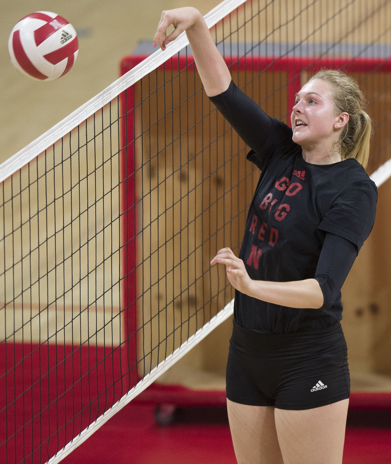 Nebraska Volleyball Practice, 8.10